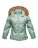 Girls Jacket Quilted Crazy Mint